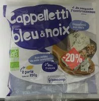 Mängden socker i Cappelletti bleu & noix