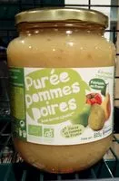 Mängden socker i Purée pomme poire