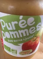 Mängden socker i Purée pomme