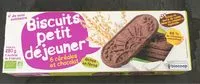 Mängden socker i Biscuits petit déjeuner - 6 céréales et chocolat