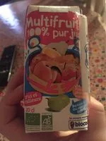 Mängden socker i Multifruit 100% pur jus