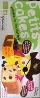Mängden socker i Petits cakes pépites de chocolat noir