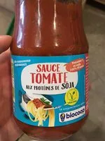 Mängden socker i Sauce Tomate aux protéines de soja