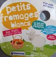 Mängden socker i Petits fromages blancs aux fruits