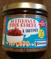 Mängden socker i Betteraves pois chiche à tartiner