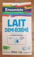 Mängden socker i Lait demi-écrémé