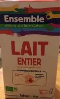 Mängden socker i LAIT ENTIER de vache