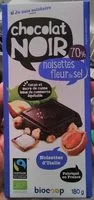 Mängden socker i Chocolat noir noisettes sel 70%