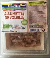 Mängden socker i Allumettes de volaille