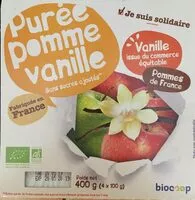 Mängden socker i Purée Pomme Vanille