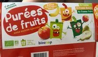Mängden socker i Purée de fruits panachés gourde