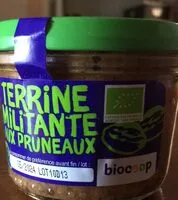 Mängden socker i Terrine militante aux pruneaux