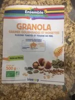 Mängden socker i Granola graines gourmandes et noisettes