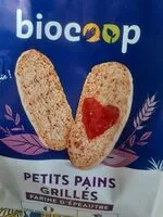 Mängden socker i Petit pain grillés farine d'épeautre