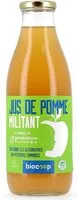 Mängden socker i Jus de pomme militant