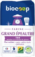 Mängden socker i Farine de grand épeautre T80