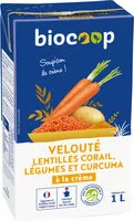 Mängden socker i Velouté lentilles corail légumes et curcuma