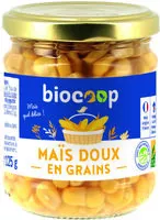 Mängden socker i Maïs doux 125g ne