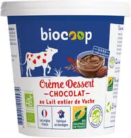 Mängden socker i Crème dessert chocolat au lait entier