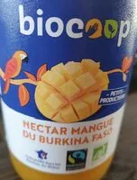 Mängden socker i Nectar mangue Burkina Faso
