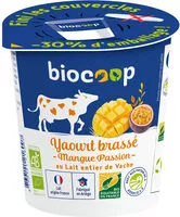 Mängden socker i Yaourt brassé mangue passion
