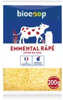 Mängden socker i Emmental râpé 31% 200g CC