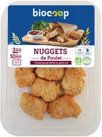 Mängden socker i Nuggets de poulet