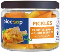 Mängden socker i Pickles lactofermentés 150g CC