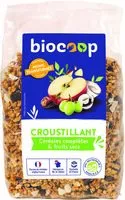 Mängden socker i Muesli croustillant fruits secs