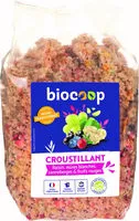 Mängden socker i Muesli croustillant raisin canneber 500g