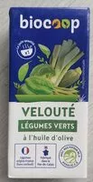 Mängden socker i Velouté légumes verts à l'huile d'olive