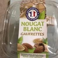 Mängden socker i Nougat blanc