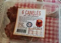Mängden socker i Canelés de Bordeaux