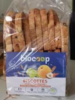 Mängden socker i Biscottes muesli gourmande