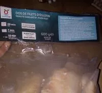 Mängden socker i Dos de filets d'églefin