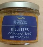 Mängden socker i Rillettes de saumon fumé au citron vert