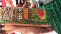Mängden socker i L'incroyable thé vert aux pêches et citronnelle