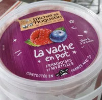 Mängden socker i La vache en pot Framboises et Myrtilles