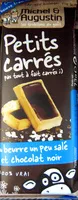 Mängden socker i Carrés au beurre, pointe de sel et choco noir
