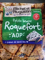 Mängden socker i Petit beurre apéritif au Roquefort et graines de pavot bleu