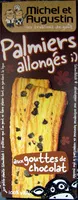 Mängden socker i Palmiers allongés aux gouttes de chocolat Michel et Augustin