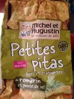 Mängden socker i Petites pitas au romarin et pointe de sel