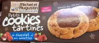 Mängden socker i Cookies tartelettes chocolat et noisettes
