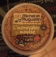 Mängden socker i L'incroyable mousse au 2 chocolats et au café