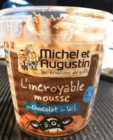 Mängden socker i L'Incroyable Mousse au chocolat au lait