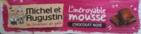 Mängden socker i L'incroyable mousse au chocolat noir, 2x120ml