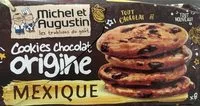 Mängden socker i Cookies chocolat origine Mexique