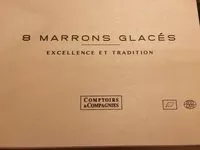 Mängden socker i Marrons glacés