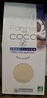 Mängden socker i Farine de coco