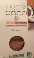 Mängden socker i Sucre de coco